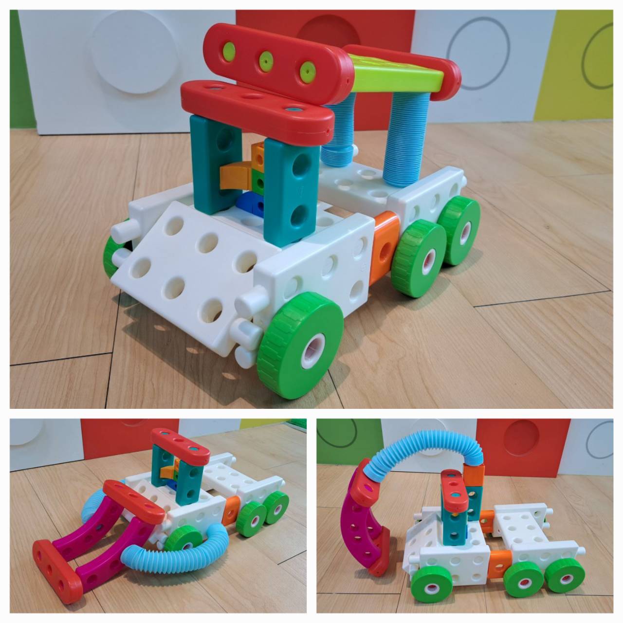 [Creative Treasure Box EP10] Your All-in-One Construction Vehicle Adventure! Drive Three Construction Machines in One!
